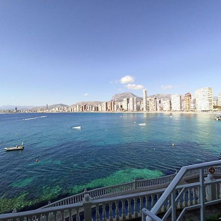 Estudio Primera Linea Con Acceso Privado Al Mar Benidorm Bagian luar foto