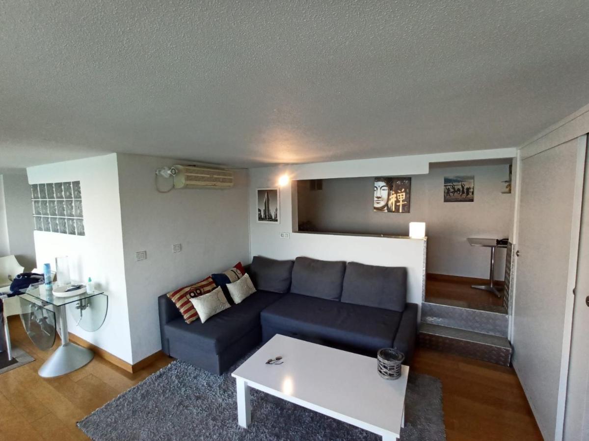 Estudio Primera Linea Con Acceso Privado Al Mar Benidorm Bagian luar foto
